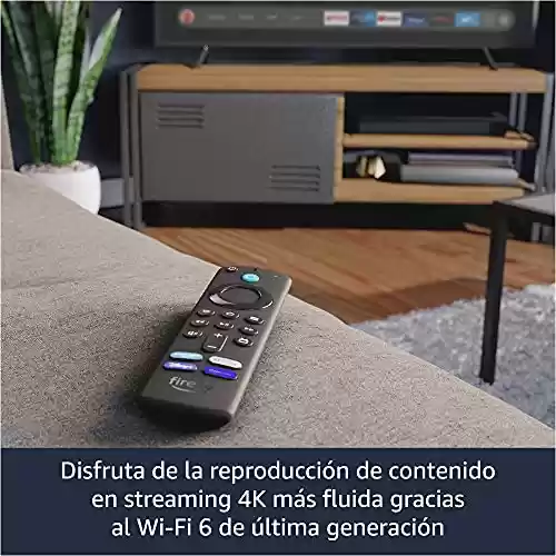 Fire TV Stick 4K Max con Wi-Fi 6 y mando por voz Alexa