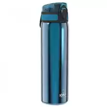 Ion8 Acero Inoxidable Botella Agua, Sin Fugas, Azul, 600ml